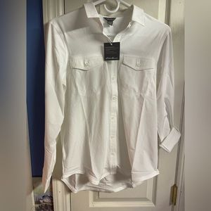 EDDIE BAUER WOMANS DEPARTURE LONG SLEEVE SHIRT NEW WITH TAGS